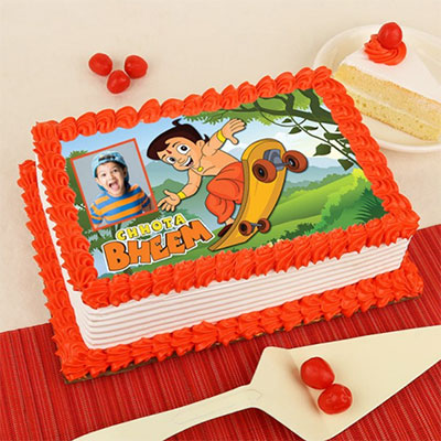 Shop for Fresh Chotta Bheem Photo Cake online - Vellore