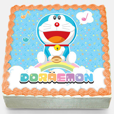 Send Lovable Doraemon And Nobita Cake Gifts To vijayawada