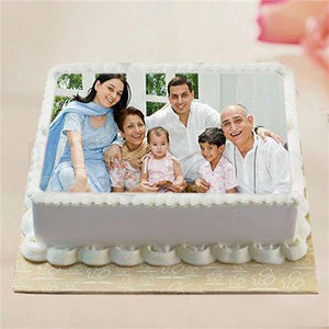 Family Photo Cake